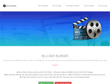 Tablet Screenshot of blurayburner.blu-ray-softs.com